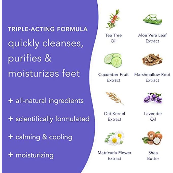 Barefoot Scientist CLEAN SLATE - NEW - TRIPLE-ACTING, TEXTURED, XL TOWELETTES TO INSTANTLY CLEAN, PURIFY AND REFRESH FEET AT HOME OR ON-THE-GO IN ONE EASY STEP. HYPOALLERGENIC, TEAR-FREE CUSTOM DESIGN - Image 4